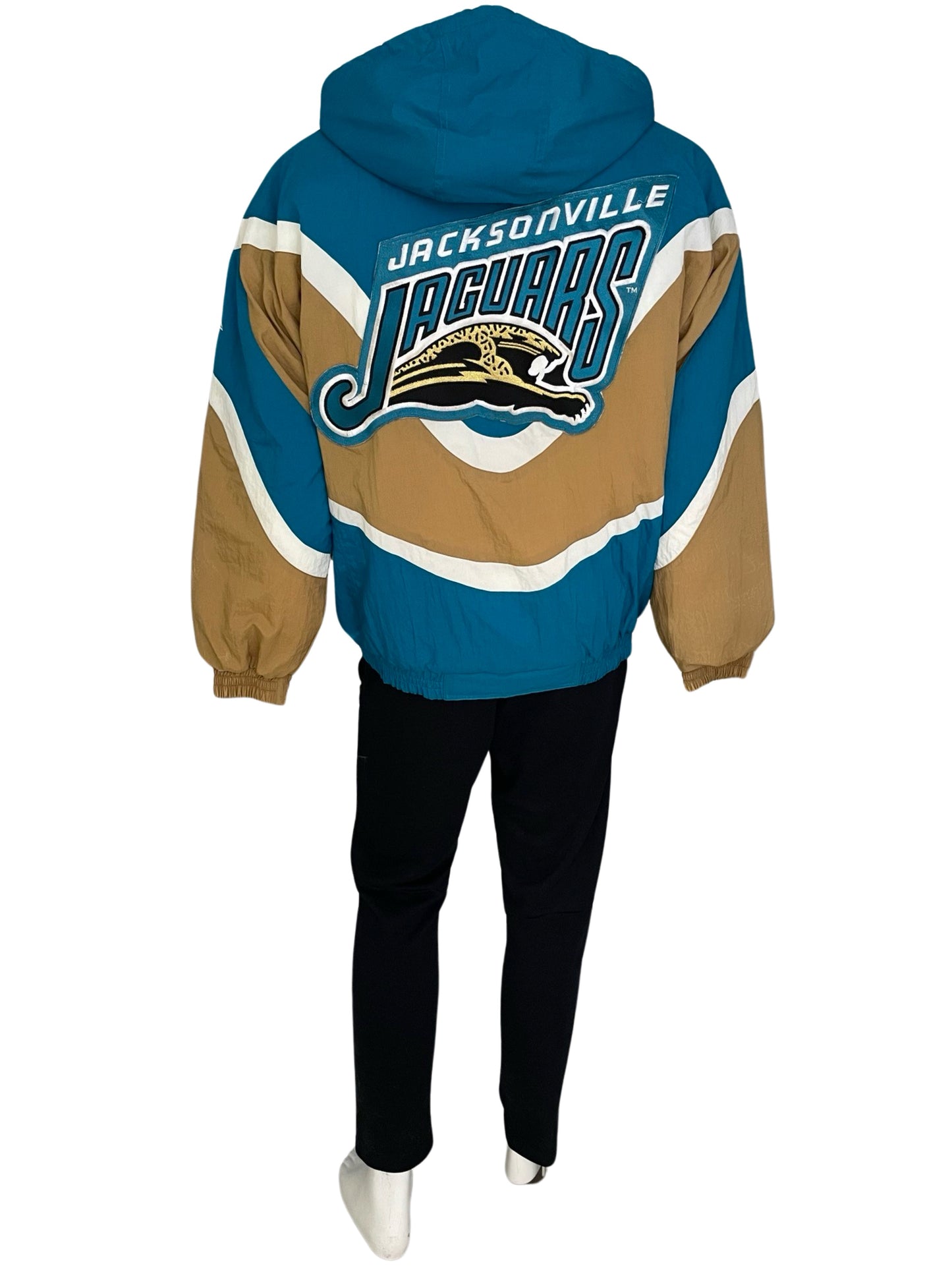 Vintage Jacksonville Jaguars banned logo APEX jacket size MEDIUM