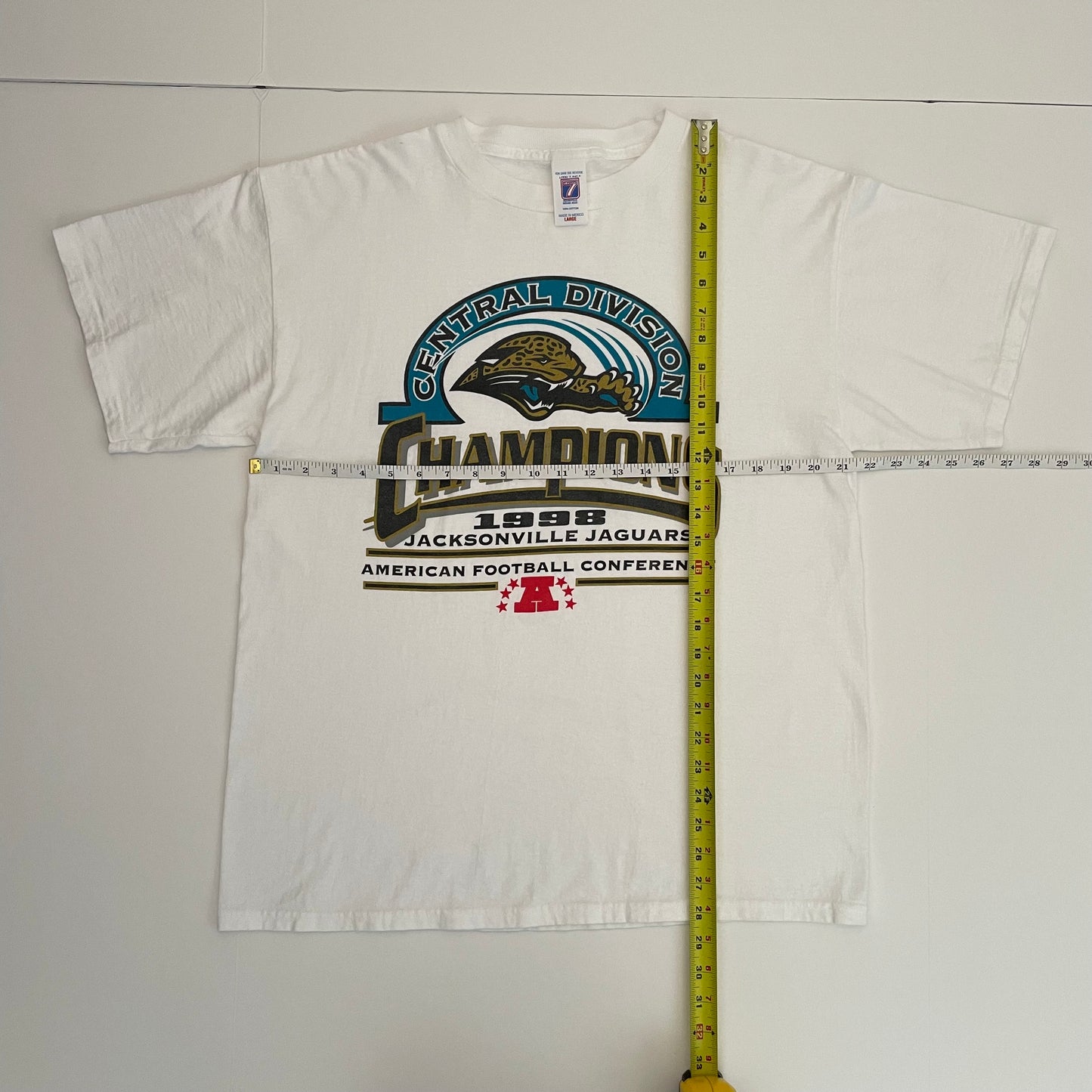 Vintage Jacksonville Jaguars 1998 shirt size LARGE