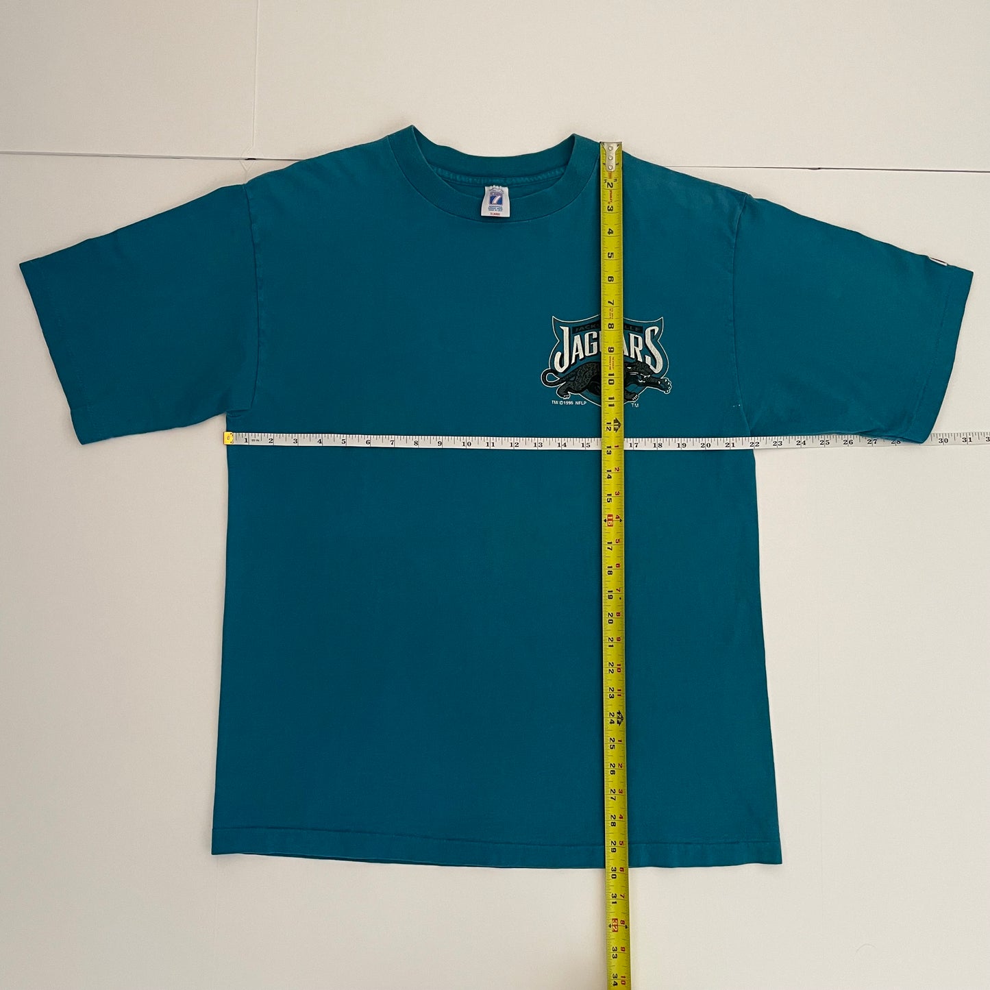 Vintage Jacksonville Jaguars 1995 LOGO 7 shirt size XL