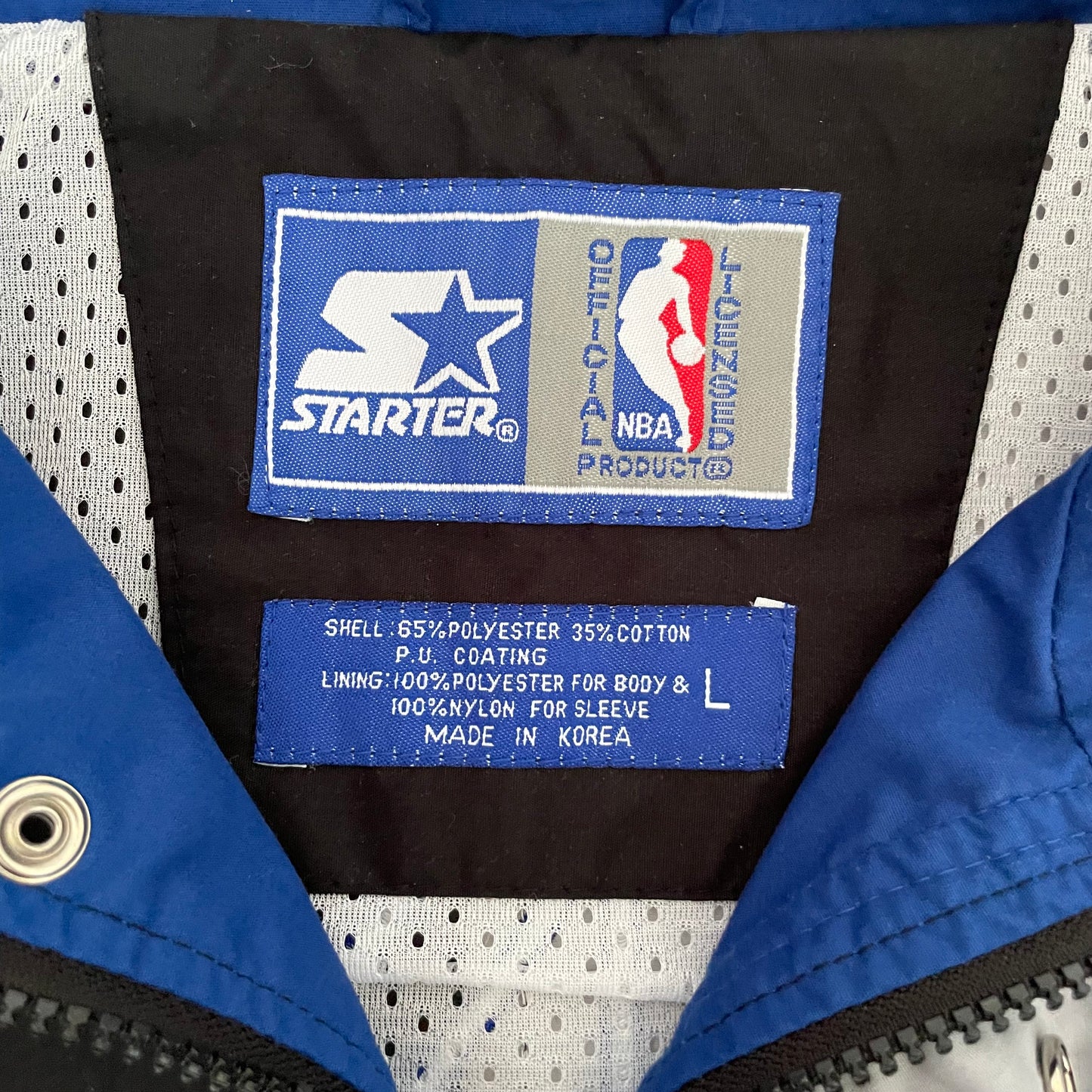 Vintage Orlando Magic STARTER windbreaker size LARGE