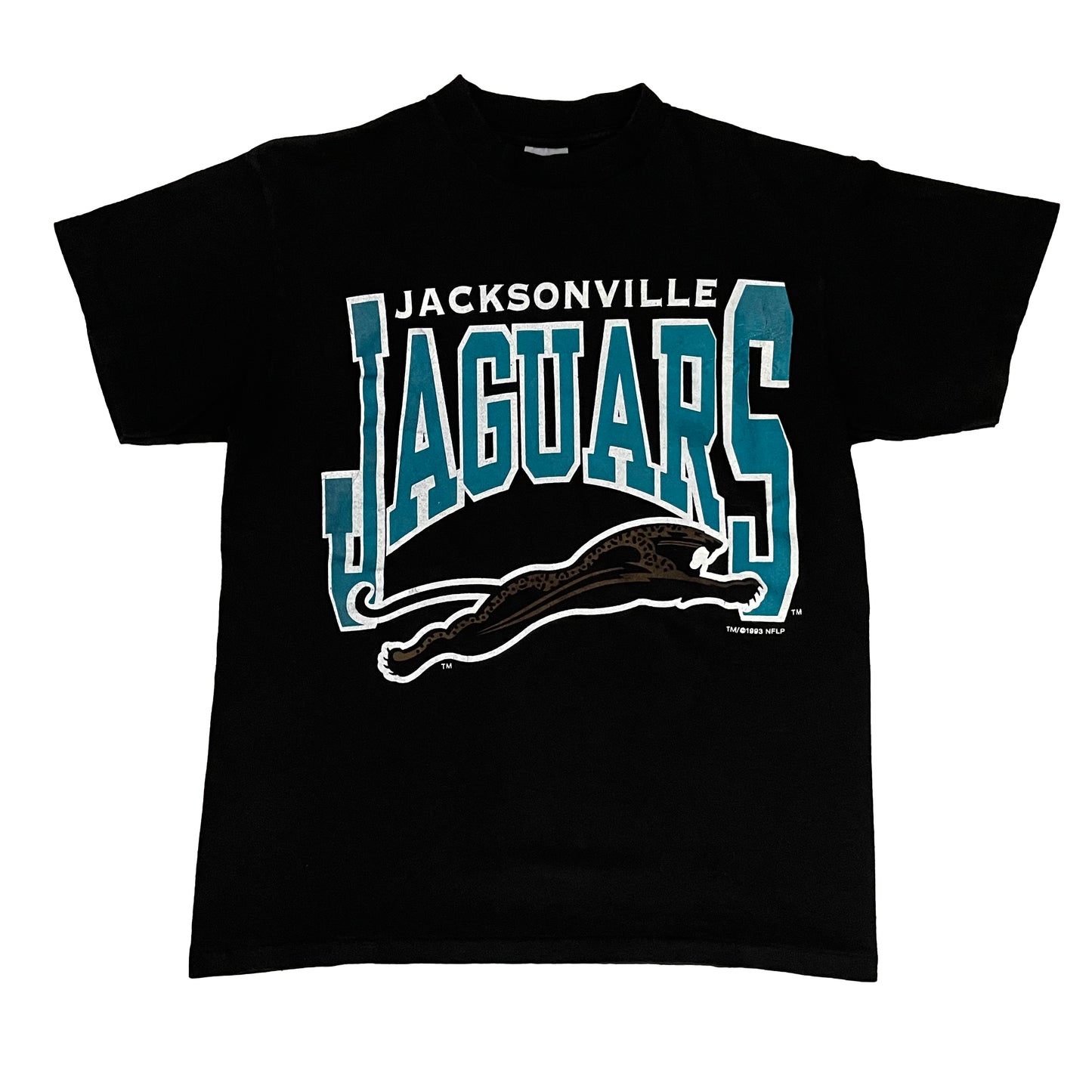 Jacksonville Jaguars 1993 banned logo shirt MEDIUM