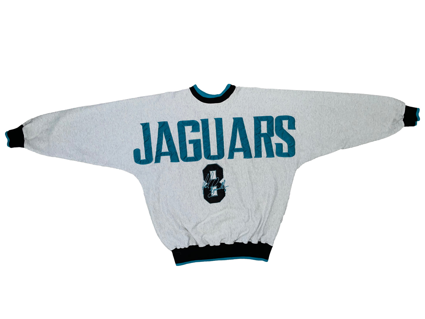 Jacksonville Jaguars EMBROIDERED sweatshirt size LARGE