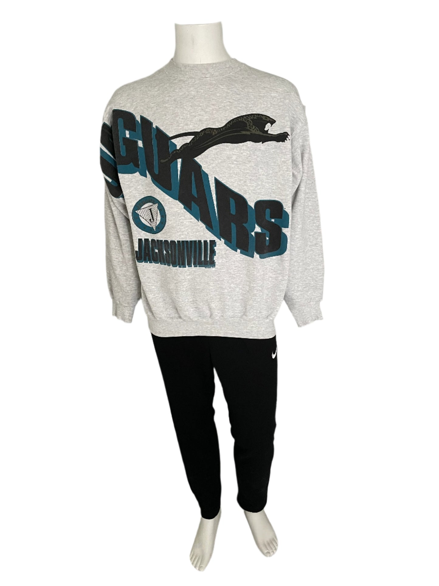 Vintage Jacksonville Jaguars 1993 banned logo sweatshirt size XL