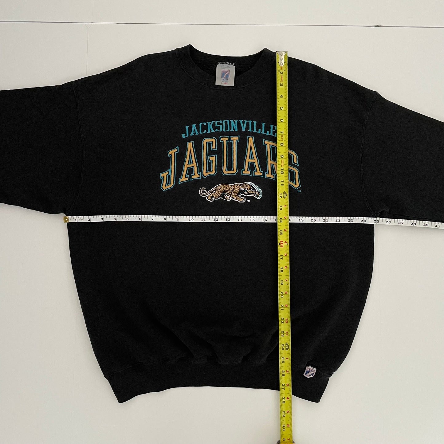 Vintage Jacksonville Jaguars embroidered LOGO 7 sweatshirt size XL