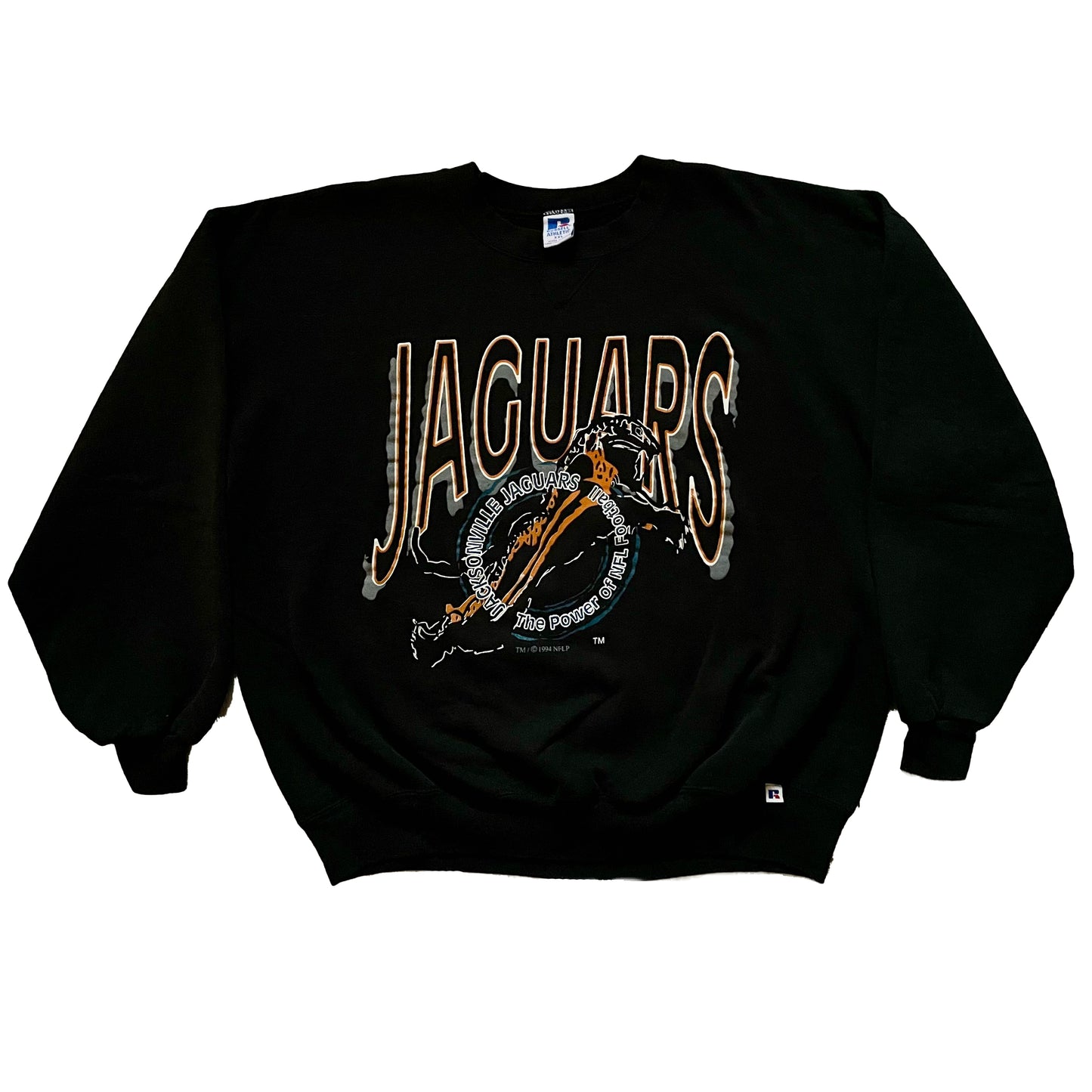 Jacksonville Jaguars 1994 banned logo sweatshirt size 2XL