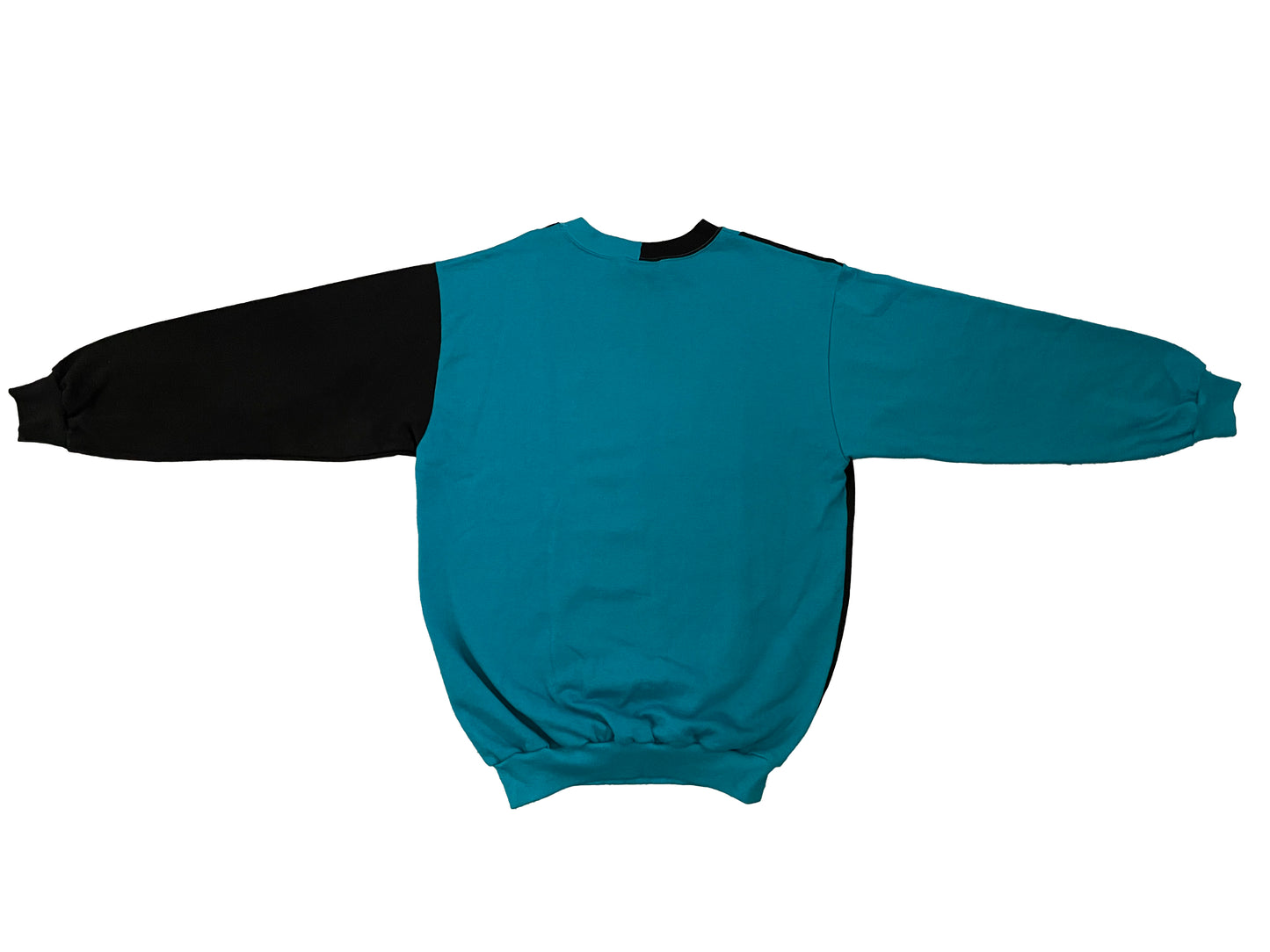 Jacksonville Jaguars banned logo color block sweatshirt size MEDIUM