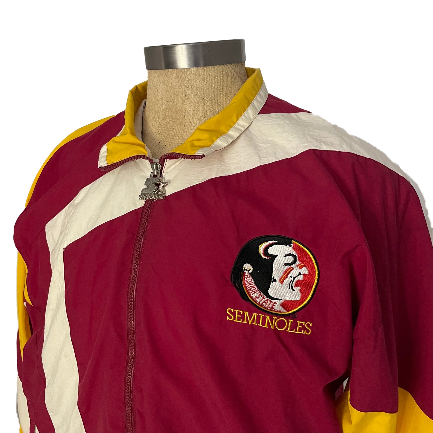 Florida State Seminoles FSU STARTER windbreaker size LARGE
