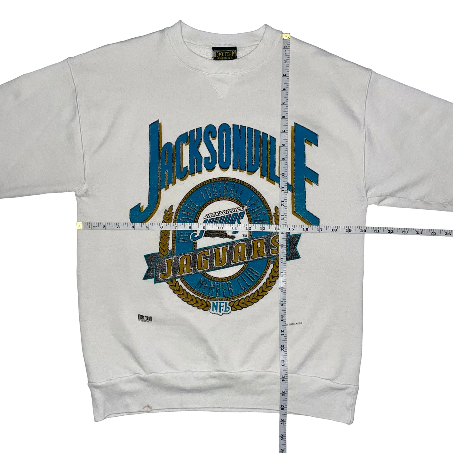 Vintage Jacksonville Jaguars 1994 banned logo sweatshirt size MEDIUM