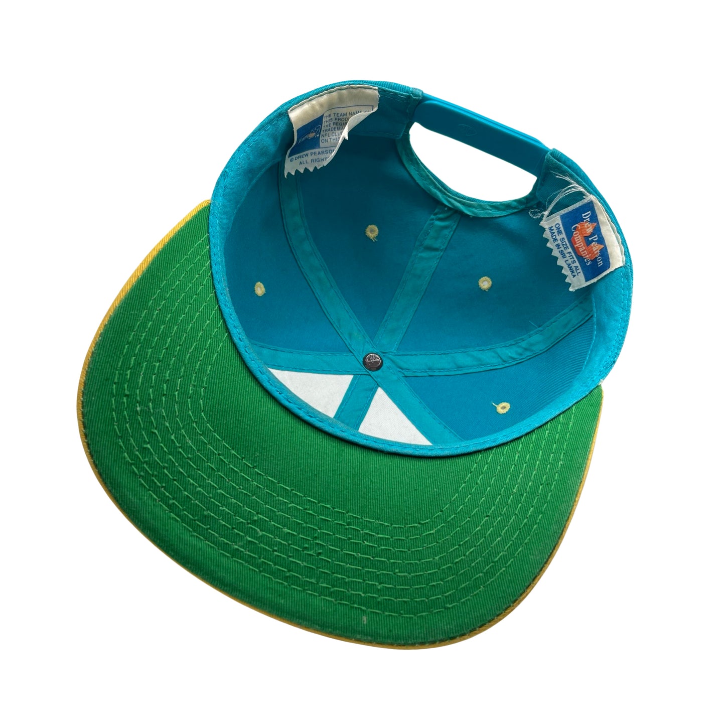 Vintage Jacksonville Jaguars DREW PEARSON banned logo hat