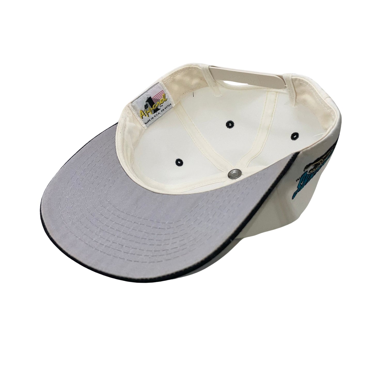 Vintage Jacksonville Jaguars #1 APPAREL banned logo hat
