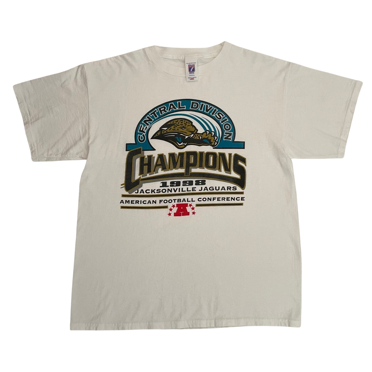 Vintage Jacksonville Jaguars 1998 shirt size LARGE