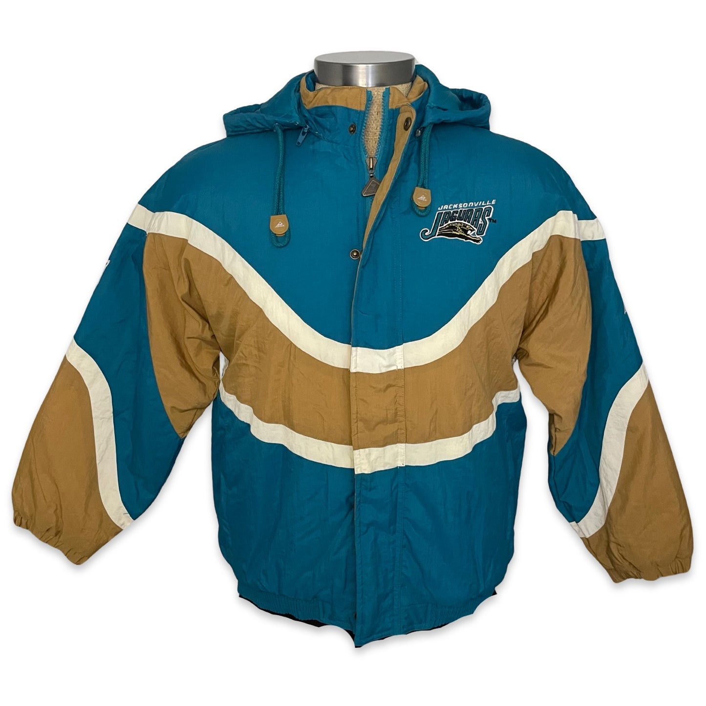 Vintage Jacksonville Jaguars APEX banned logo jacket size SMALL