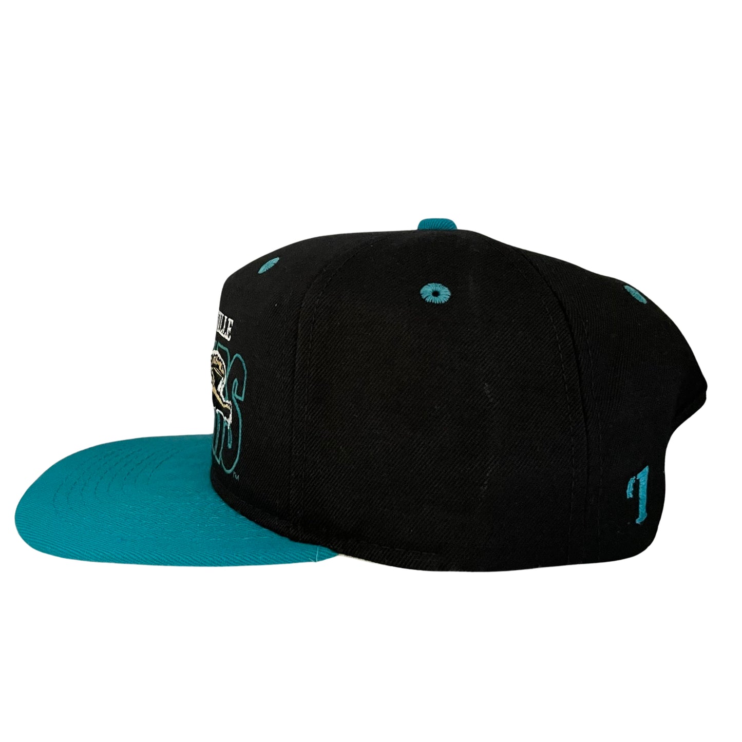 Vintage Jacksonville Jaguars #1 APPAREL banned logo hat