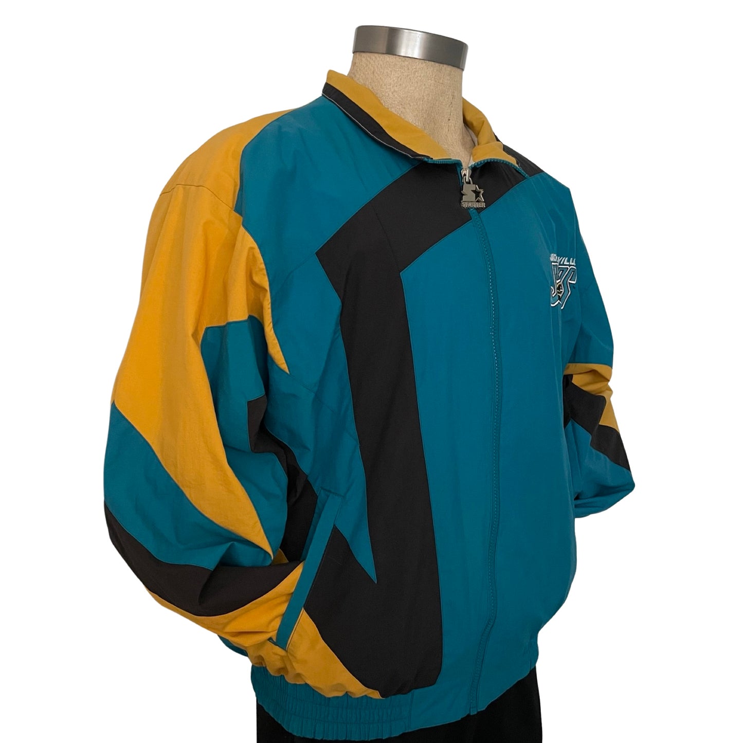 Vintage Jacksonville Jaguars STARTER banned logo windbreaker size MEDIUM