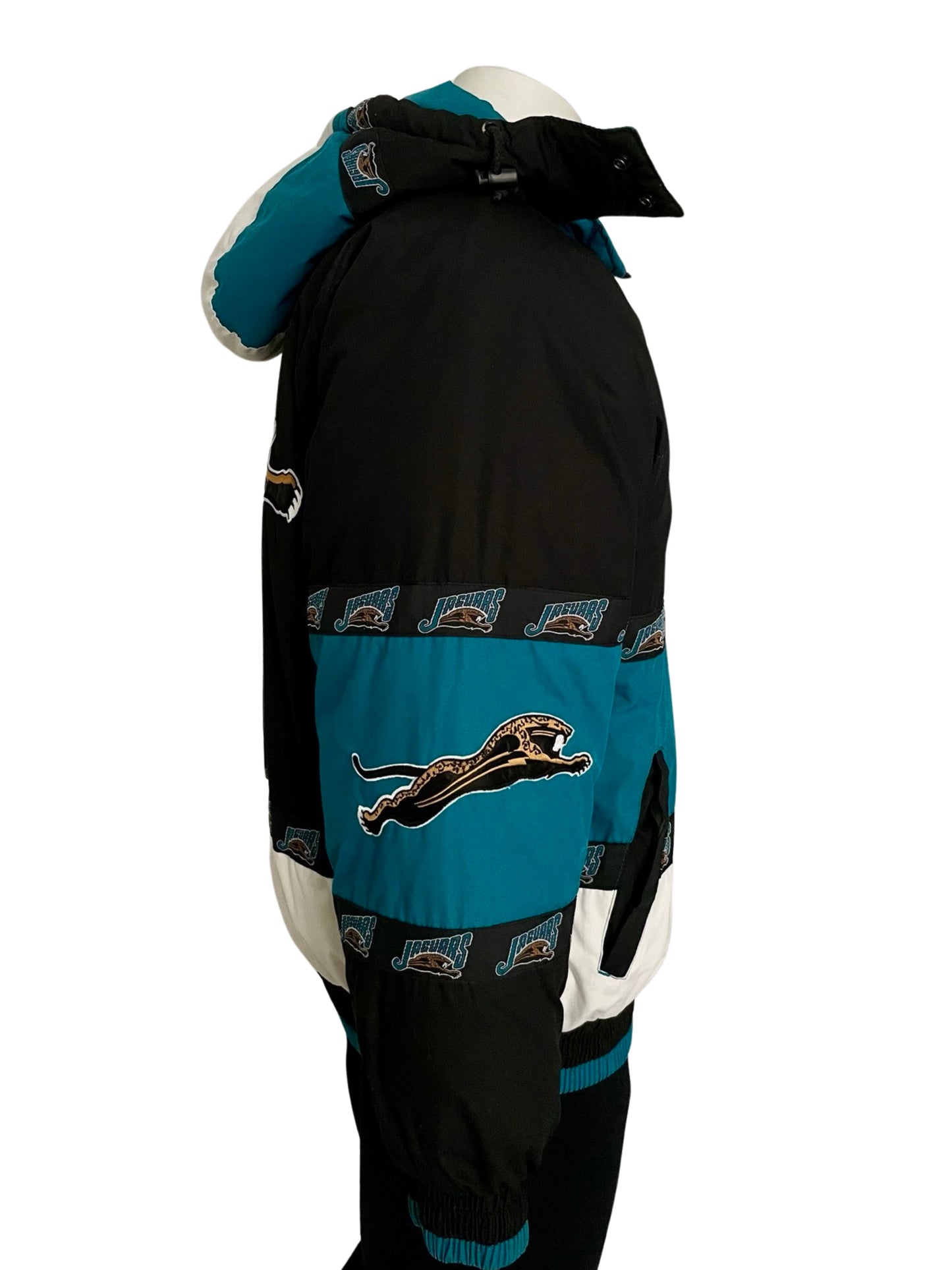 Vintage Jacksonville Jaguars banned logo PRO PLAYER by Daniel Young jacket size MEDIUM
