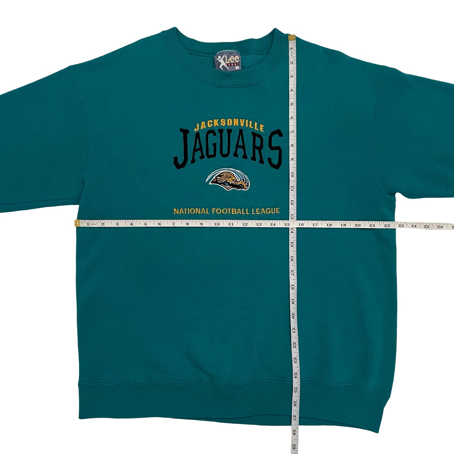 Vintage Jacksonville Jaguars embroidered sweatshirt size LARGE