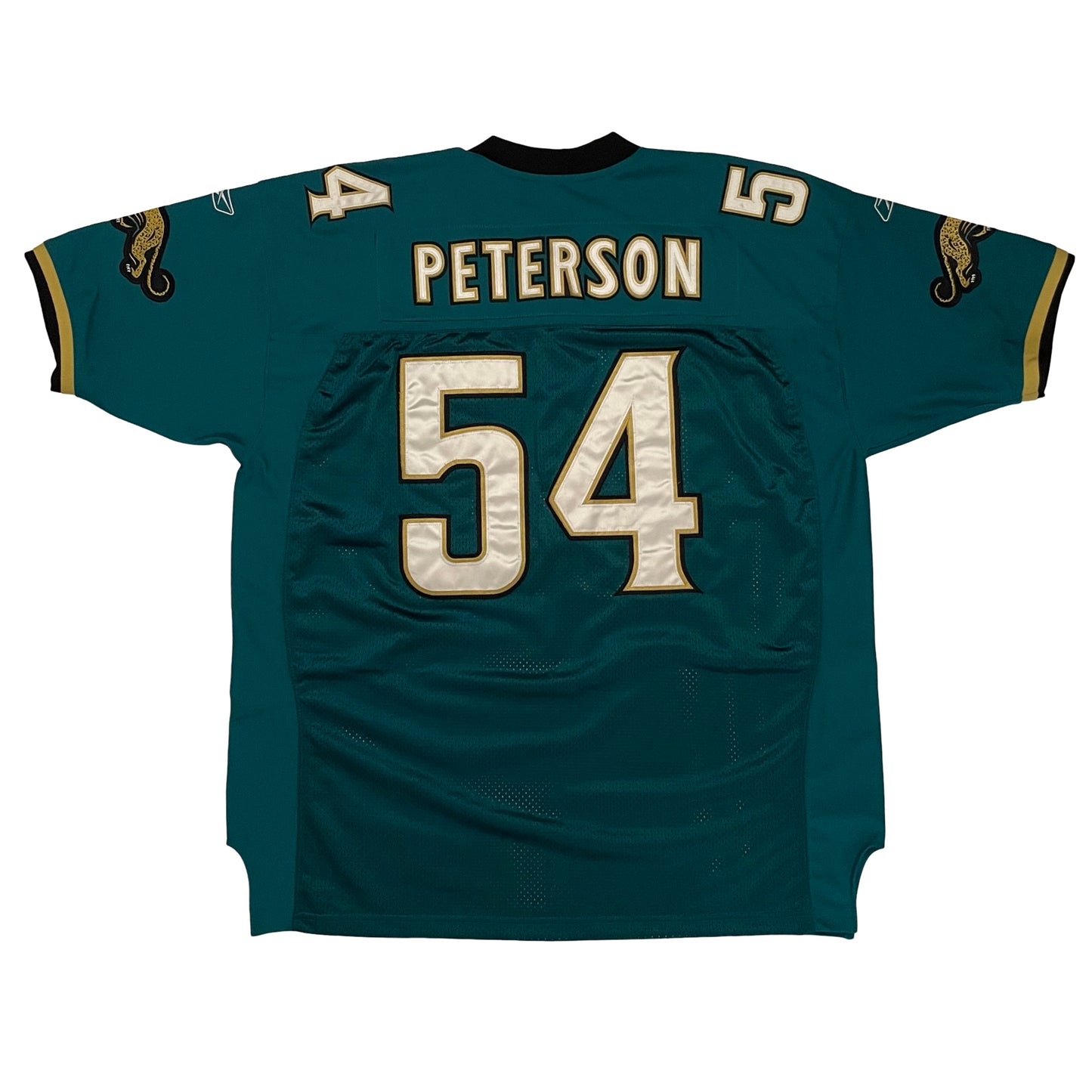 Vintage Jacksonville Jaguars Stitched DEADSTOCK Mike Peterson jersey size 2XL