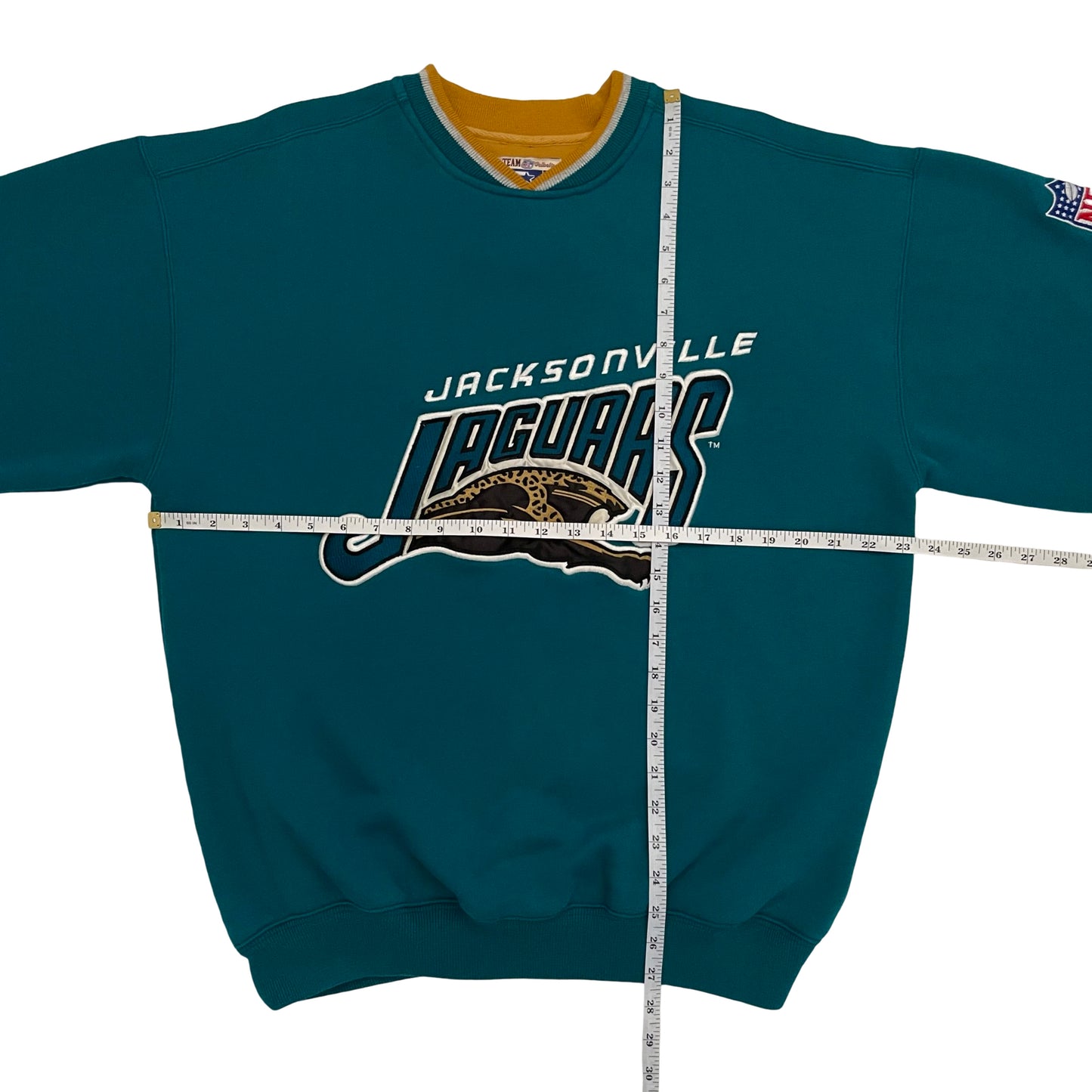 Vintage Jacksonville Jaguars embroidered STARTER sweatshirt size MEDIUM