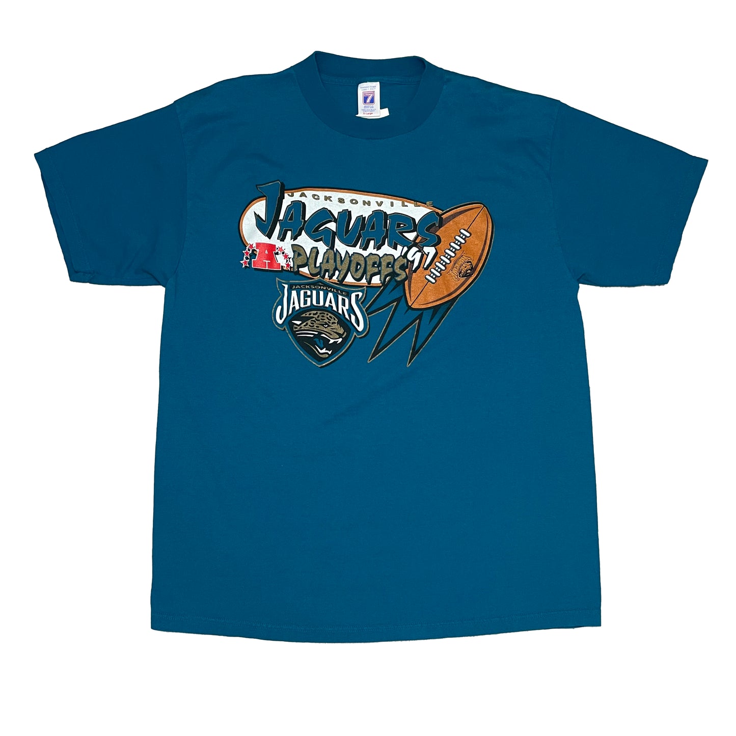 Jacksonville Jaguars 1997 playoffs shirt