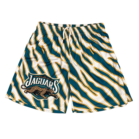 95' Jungle Print Mesh Shorts
