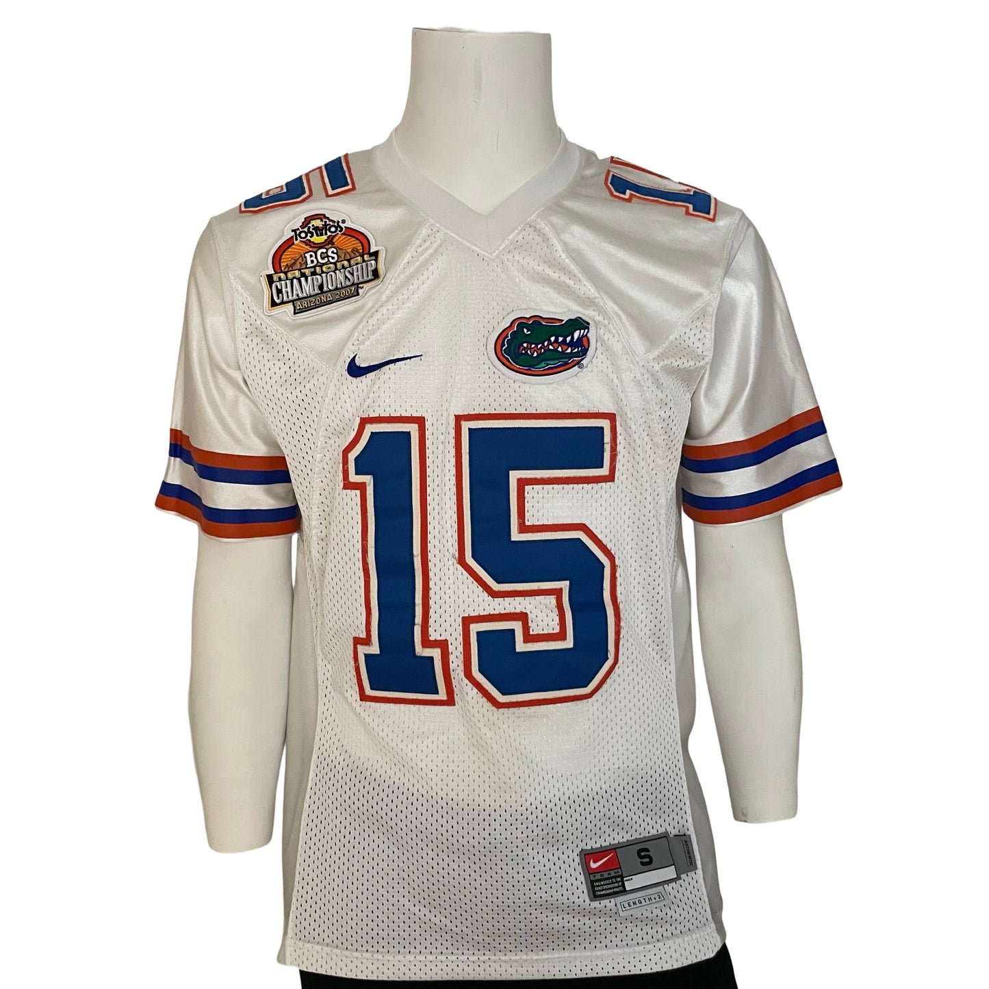Vintage Florida Gators 2007 Stitched Tim Tebow Jersey size SMALL
