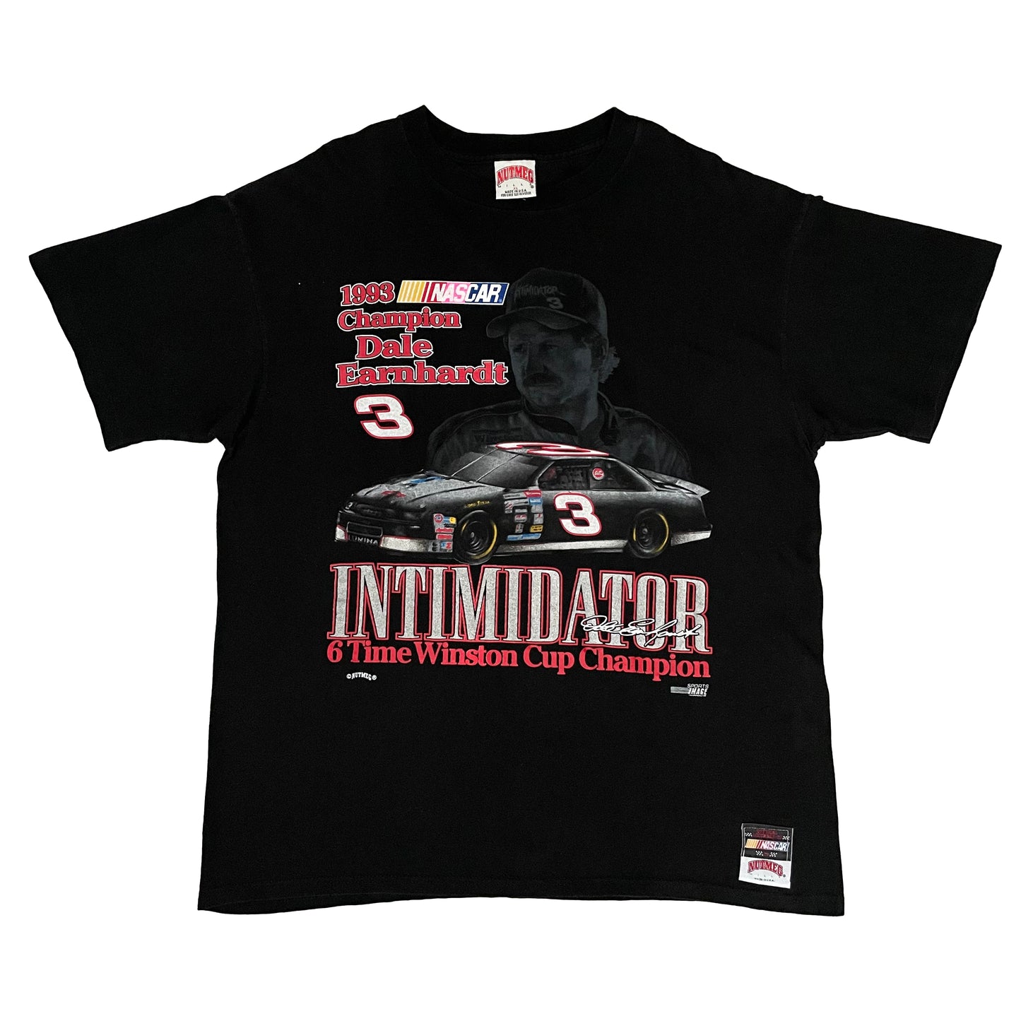 Dale Earnhardt NUTMEG 1993 NASCAR shirt