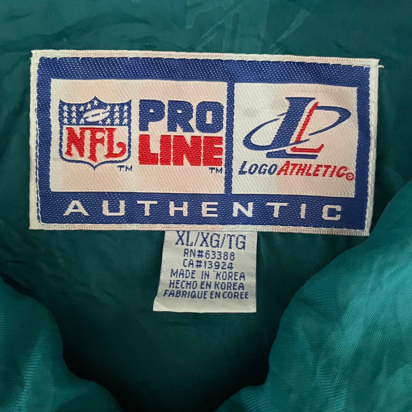 Vintage Jacksonville Jaguars LOGO ATHLETIC windbreaker size XL