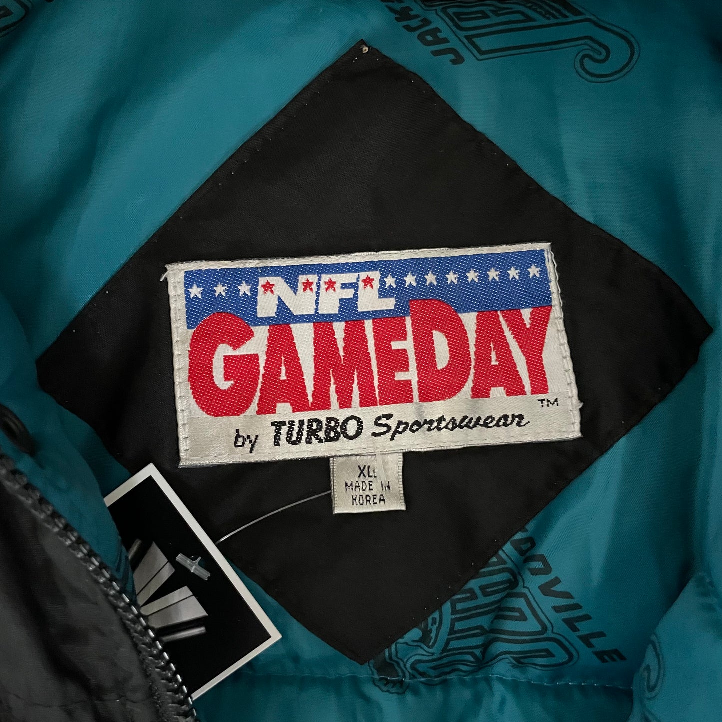 Vintage Jacksonville Jaguars banned logo jacket size XL
