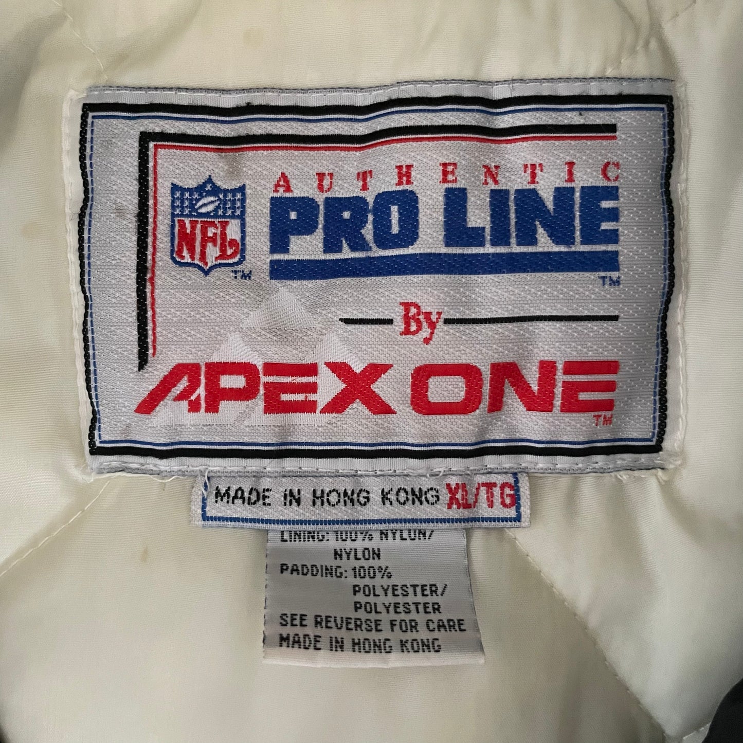 Vintage Jacksonville Jaguars banned logo APEX jacket size XL