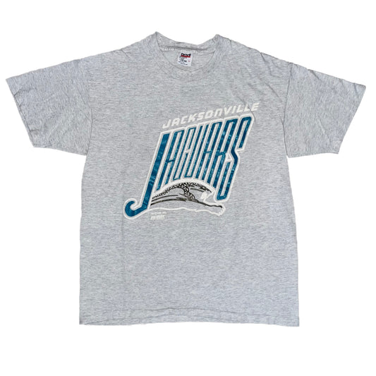 Vintage Jacksonville Jaguars 1994 banned logo shirt LARGE