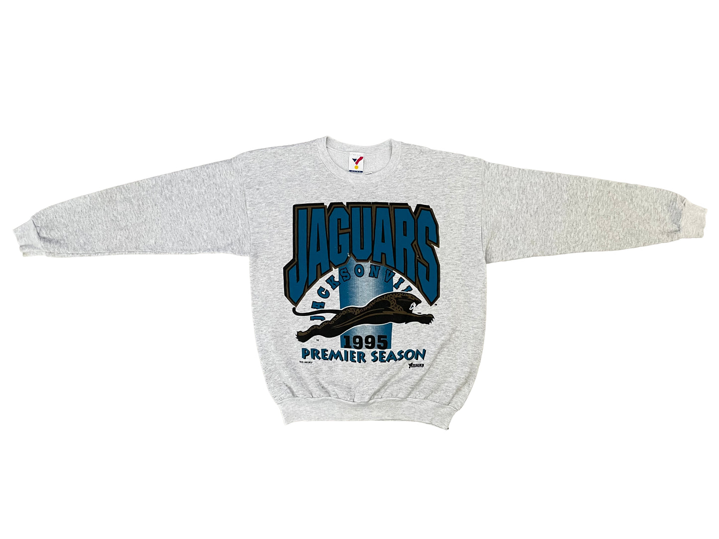 Jacksonville Jaguars 1993 Premier Season banned logo sweatshirt MEDIUM