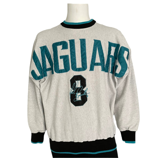 Jacksonville Jaguars EMBROIDERED sweatshirt size LARGE