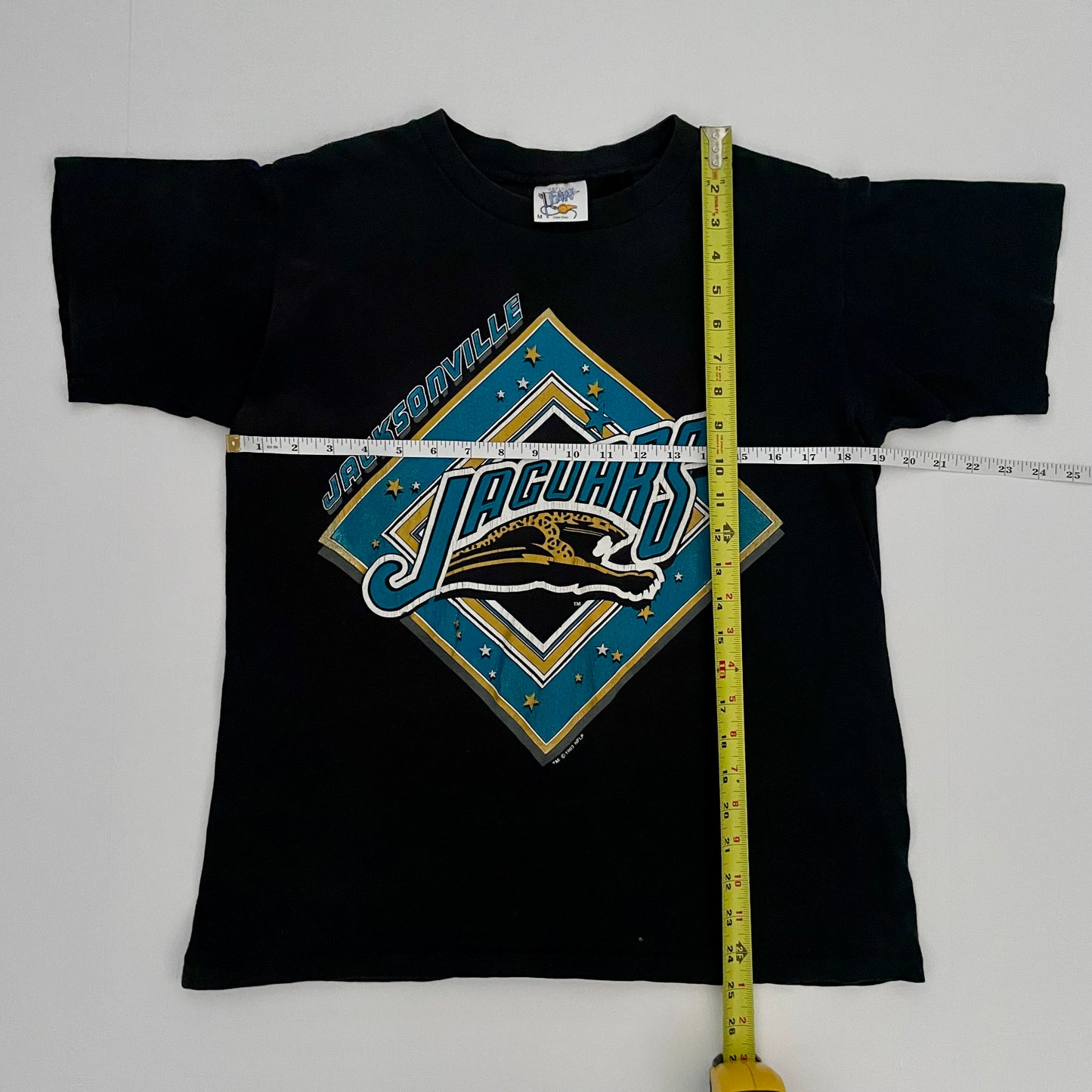 Vintage Jacksonville Jaguars 1993 banned logo shirt size SMALL
