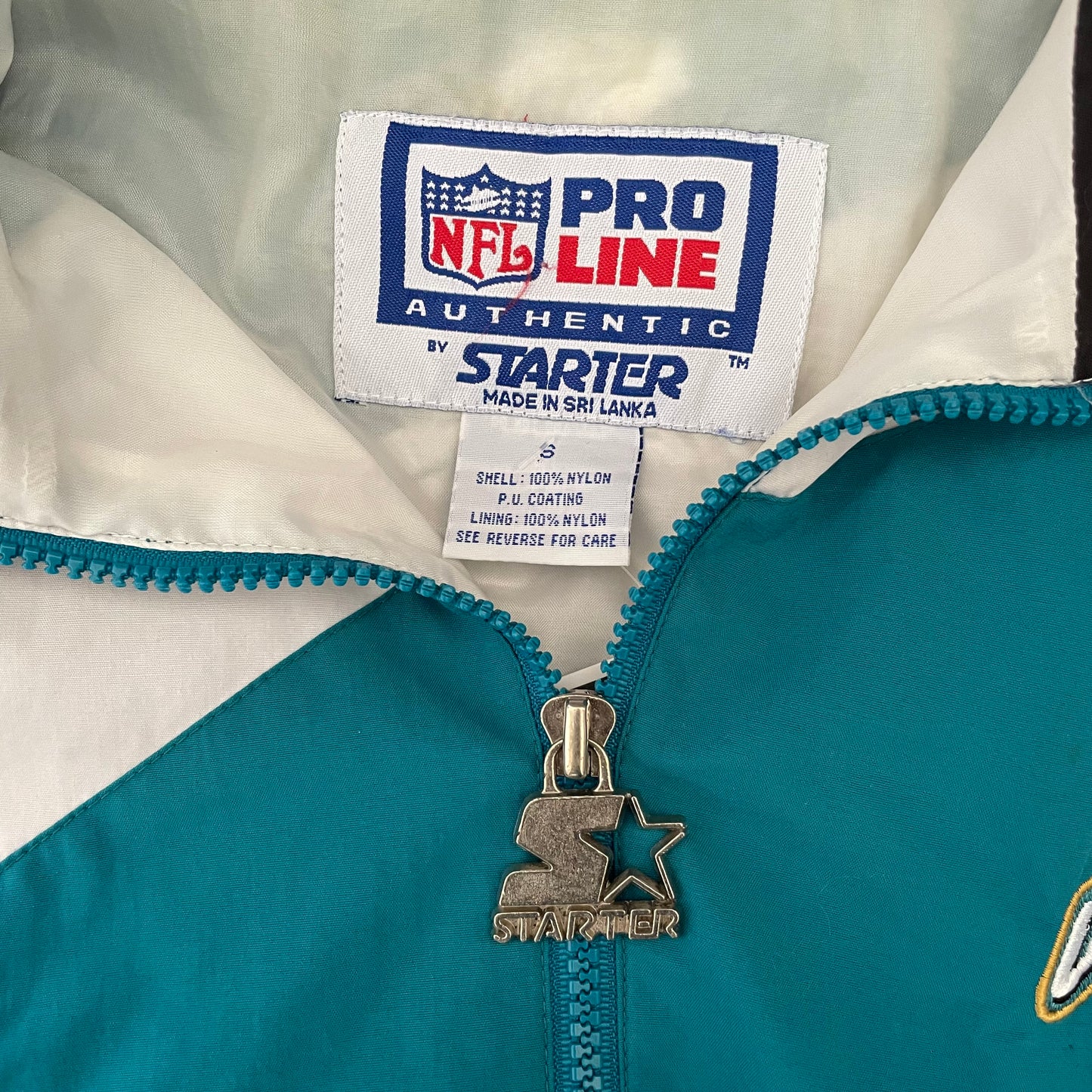 Jacksonville Jaguars STARTER windbreaker size SMALL