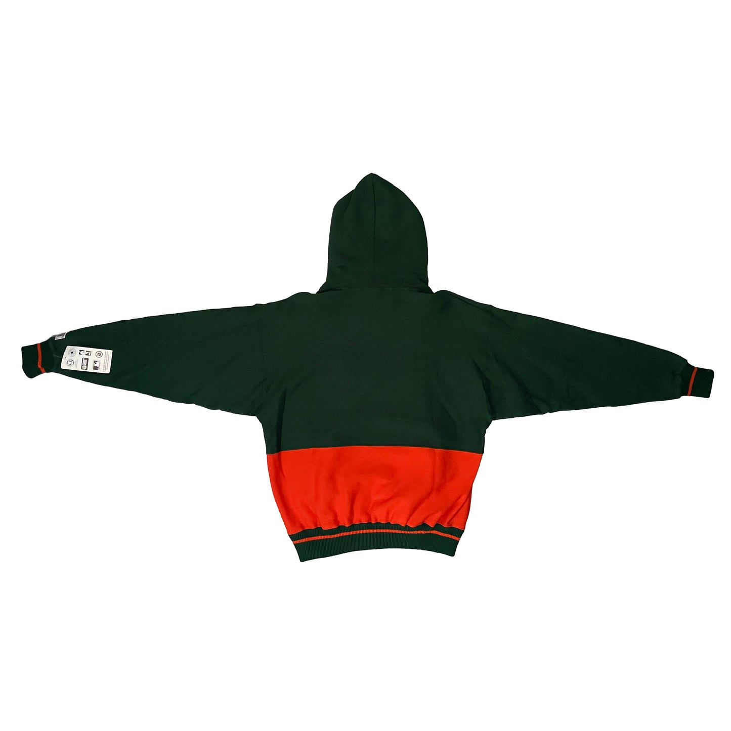 Miami Hurricanes UM DEADSTOCK EMBROIDERED hoodie size LARGE