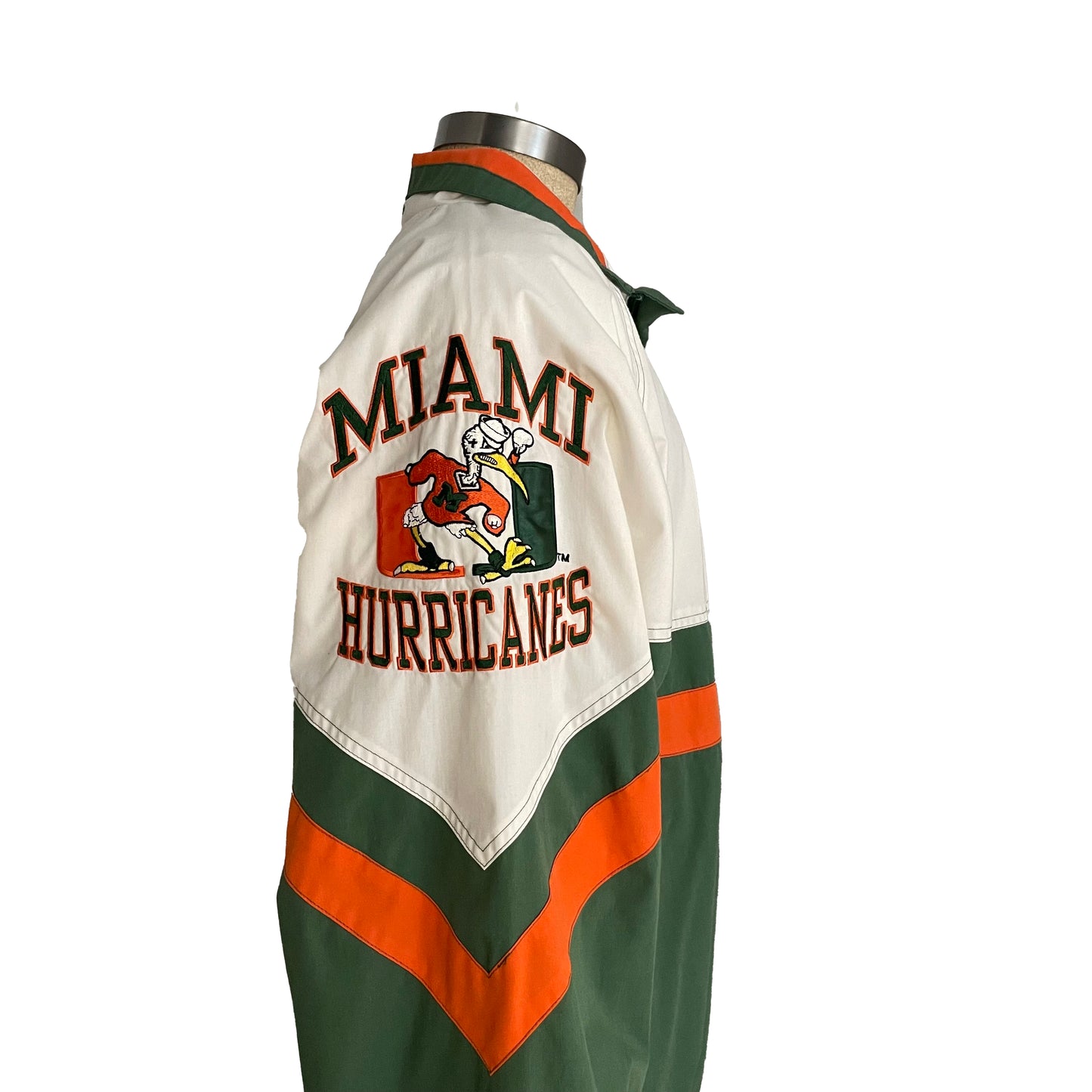Miami Hurricanes UM STARTER windbreaker size XL