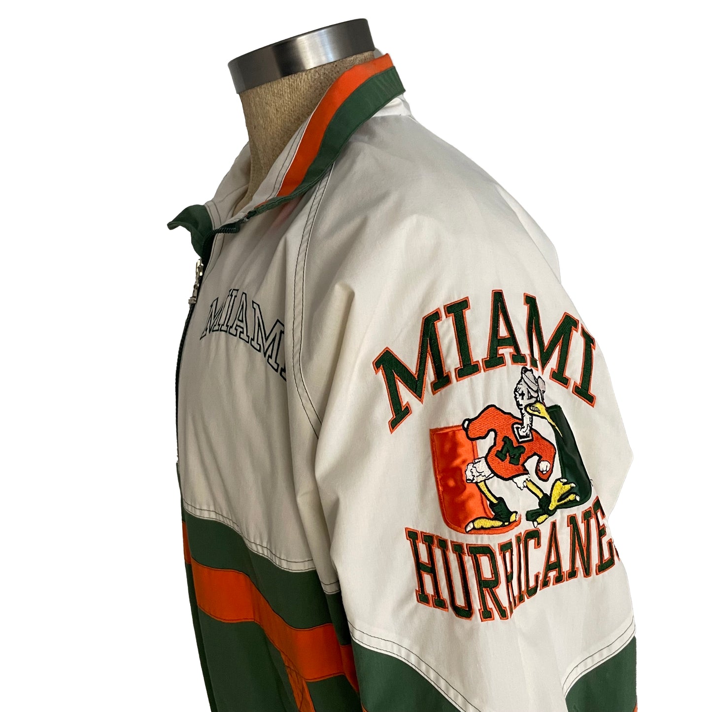 Miami Hurricanes UM STARTER windbreaker size XL