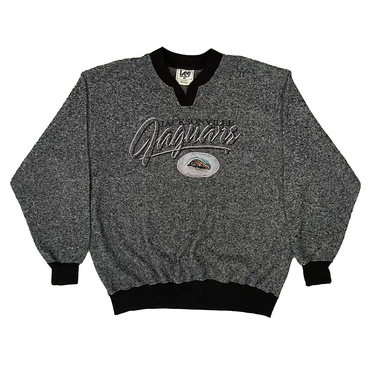 Vintage Jacksonville Jaguars Embroidered sweatshirt size LARGE