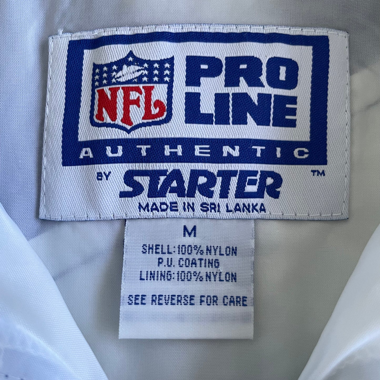 Vintage Dallas Cowboys STARTER windbreaker jacket size MEDIUM