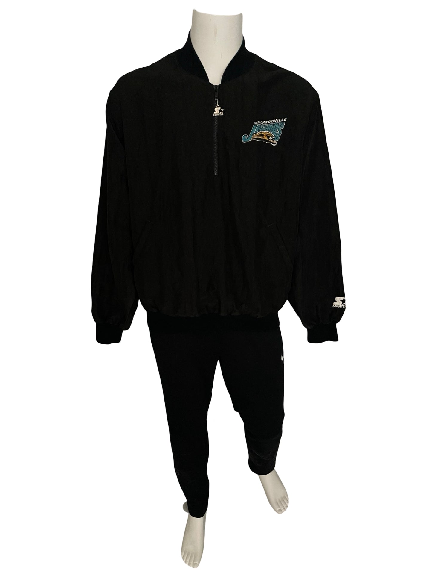 Vintage Jacksonville Jaguars STARTER windbreaker size LARGE