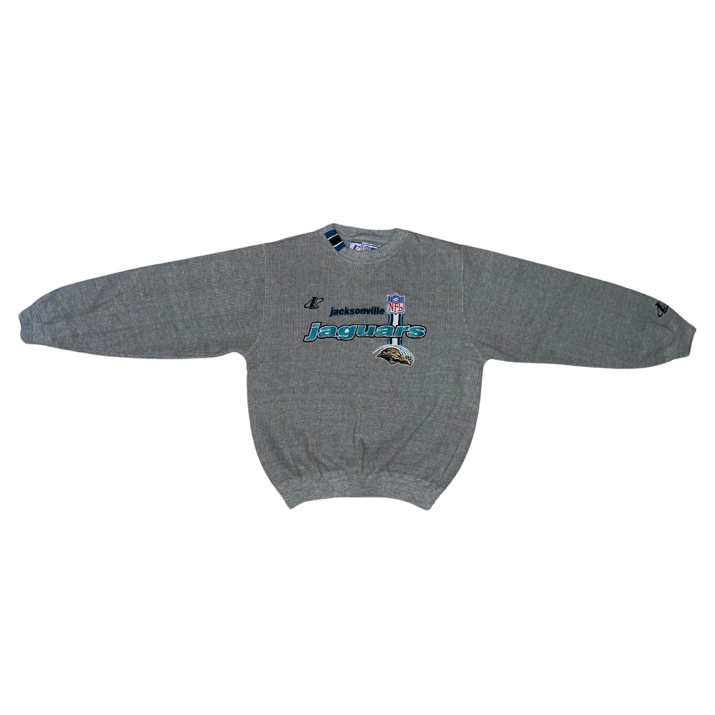 Vintage Jacksonville Jaguars Embroidered LOGO ATHLETIC sweatshirt size MEDIUM