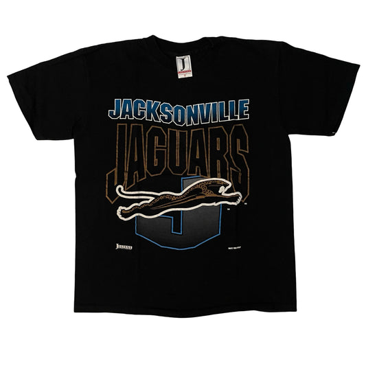 Vintage Jacksonville Jaguars 1993 banned logo shirt size MEDIUM