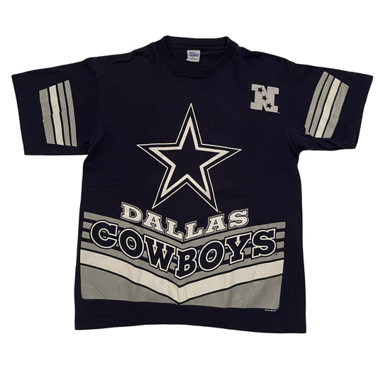 Vintage Dallas Cowboys AOP shirt size Large