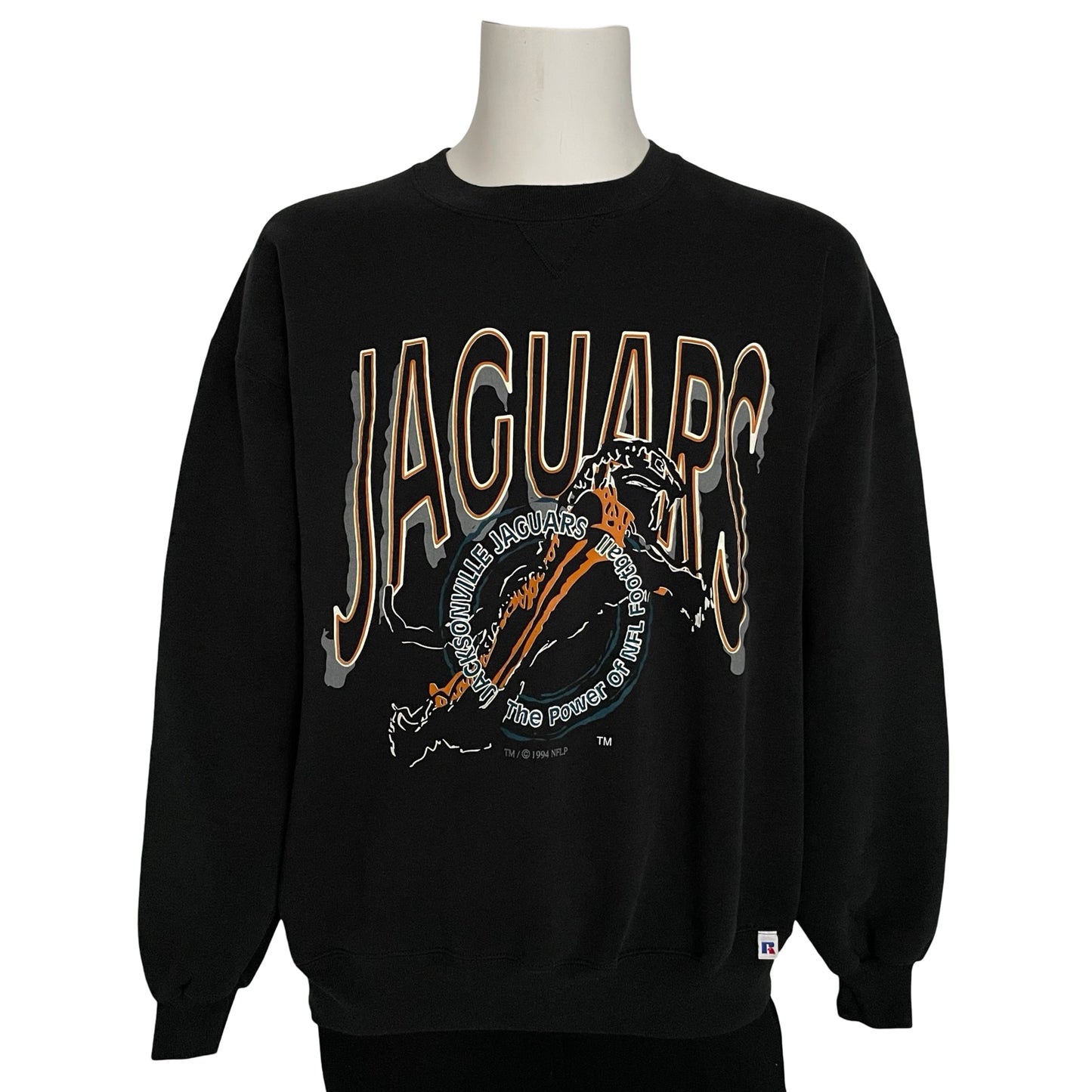 Vintage Jacksonville Jaguars 1994 banned logo sweatshirt size 2XL