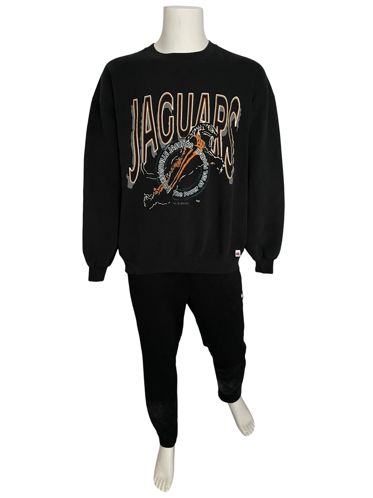Vintage Jacksonville Jaguars 1994 banned logo sweatshirt size 2XL
