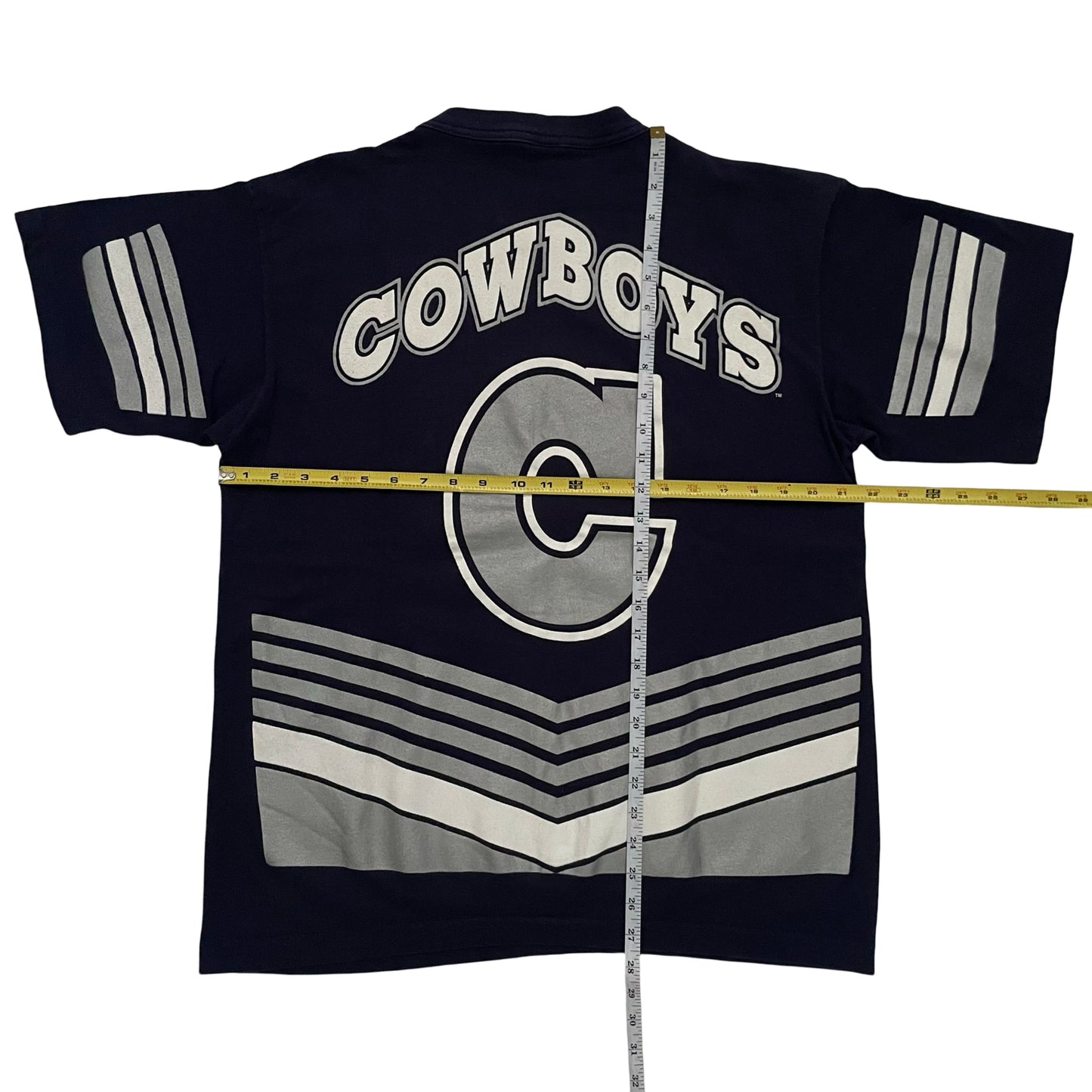 Vintage Dallas Cowboys AOP shirt size Large