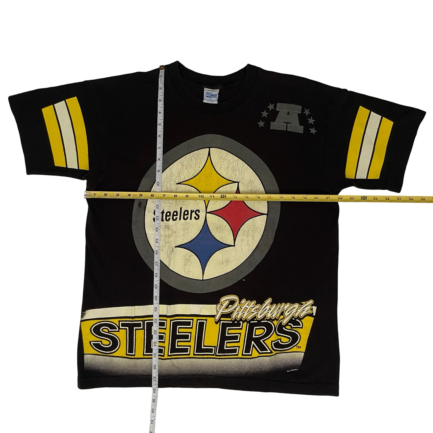 Vintage Pittsburgh Steelers AOP shirt size LARGE