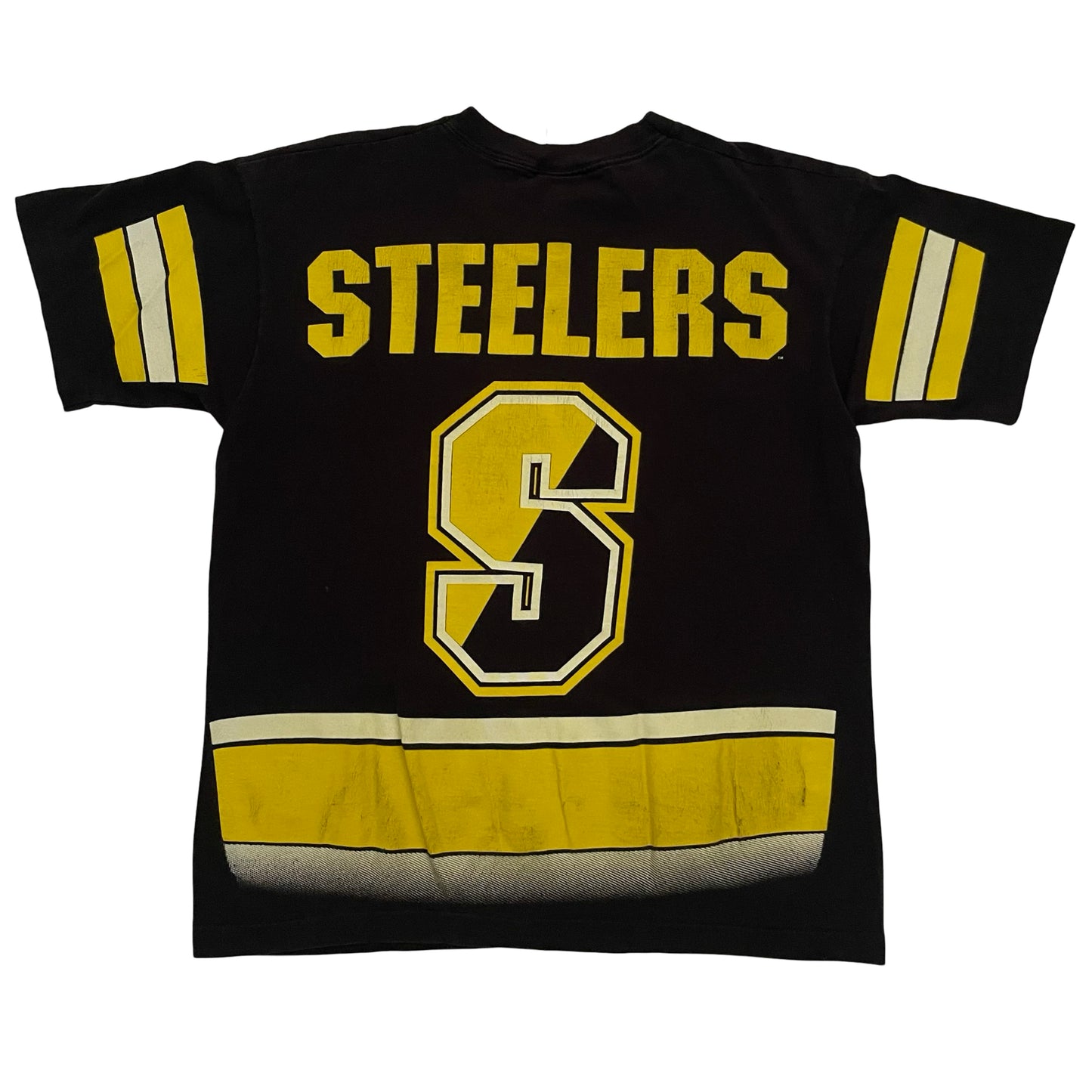 Vintage Pittsburgh Steelers AOP shirt size LARGE