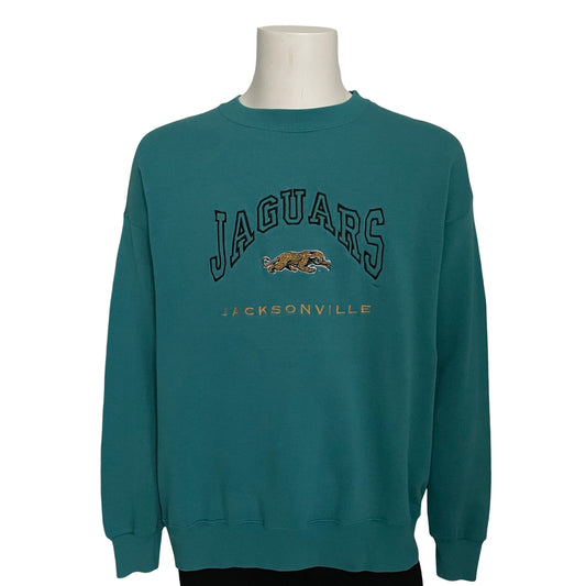 Vintage Jacksonville Jaguars embroidered sweatshirt size XL