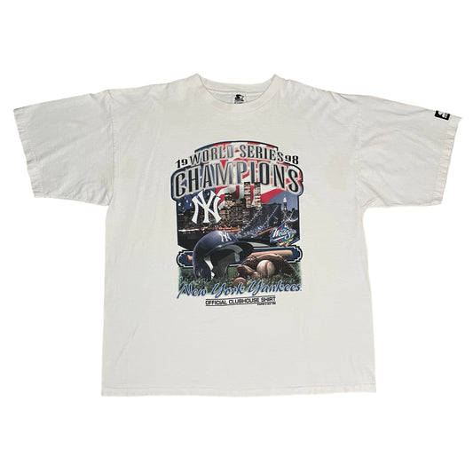 Vintage New York Yankees 1998 WS Champions shirt size XL
